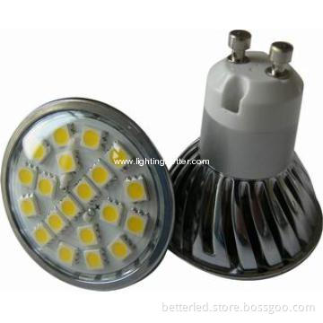 GU10 SMD 5050 spotlight with high power, high quality